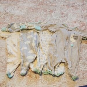 Cozy Dream Print Baby Sleeper Bundle